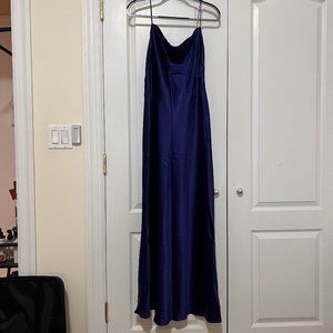 Vintage Satin Evening Dress